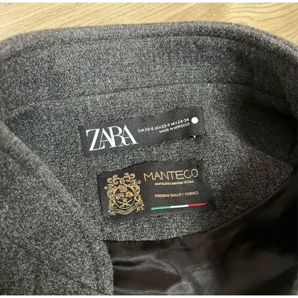 Zara viral premium wool bomber jacket - Picture 7 of 7